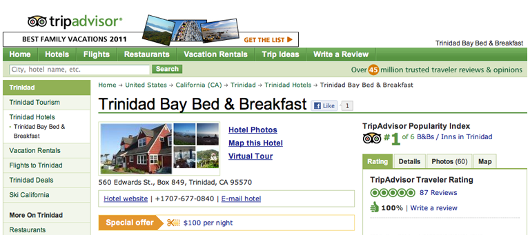 to tripadvisor trinidad bay reviews tripadviser page trinidad bay guest reviews